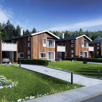 Norwegian Wooden Houses