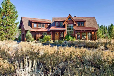 Inspiration for a rustic exterior home remodel in Other