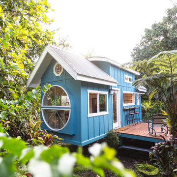Oasis Tiny Home Beautiful in Blue