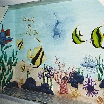 Ocean Underwater Mural