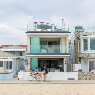 Oceanfront Newport Beach Exteriors