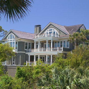 Oceanfront Shingle Style home