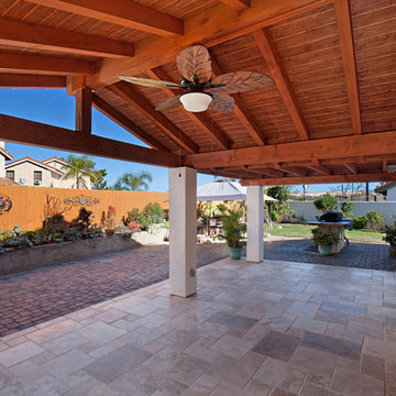 San Diego Gable Roof Patio Cover