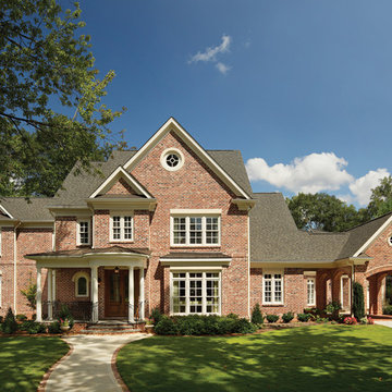 Old Georgian Tudor Brick Home - Georgia
