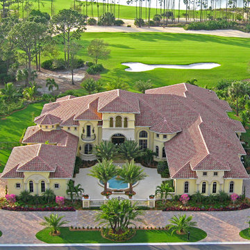 Dreamstar Custom Homes - Old Palm Golf Club Custom Home - Palm Beach Garde, FL