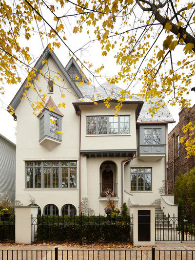 Traditional Exterior by Jeannie Balsam Interiors