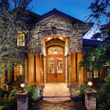 Old World Villa Stone House - Coronado Stone Veneer