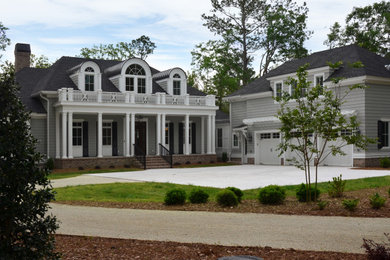 Transitional exterior home photo in Charleston