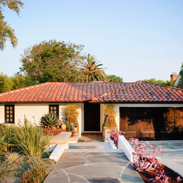 One-Story Spanish Home