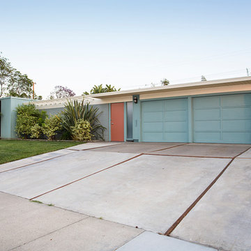 Orange County- Eichler Exteriors Make Stunning First Impressions,