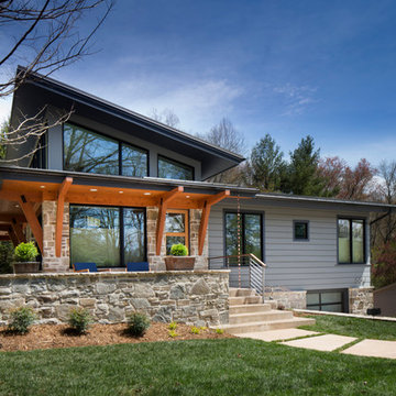 Organic Contemporary Asheville Renovation