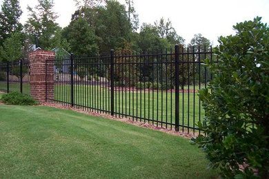 affordable fencing - Google Search - Backyard fences, Wood fence design, Fence landscaping