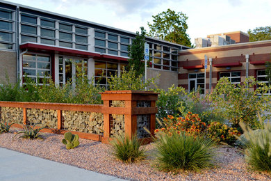 Example of an exterior home design in Denver