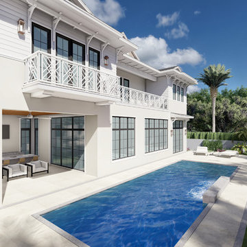 Our Tropical New Custom Home in Boca Raton