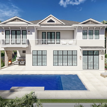 Our Tropical New Custom Home in Boca Raton