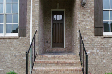 Traditional exterior home idea in Birmingham