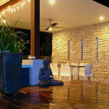 Outdoor living space in Dolans Bay NSW