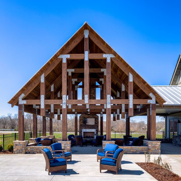 Outdoor Living Space - Jackson Hills Amenities Center