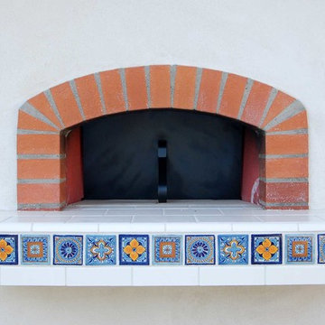 Outdoor Pizza Oven with Ceramic Tiles