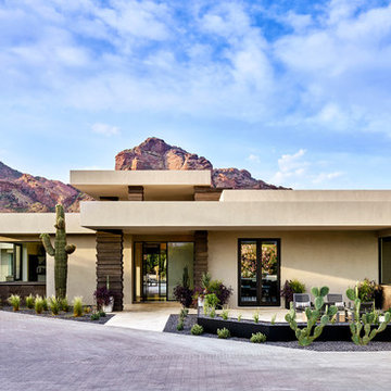 Outside In - Front Exterior - Wide