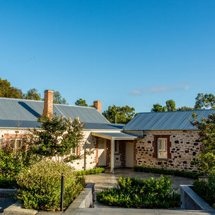 Inspiration for a country exterior in Adelaide.