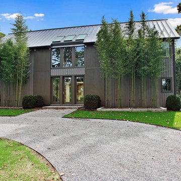 Oyster Shores Contemporary Barn Home