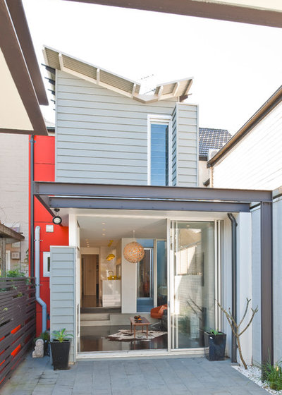Contemporary Exterior by Michelle Walker architects