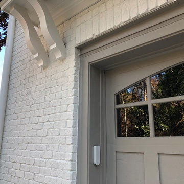 Painted Brick Exterior