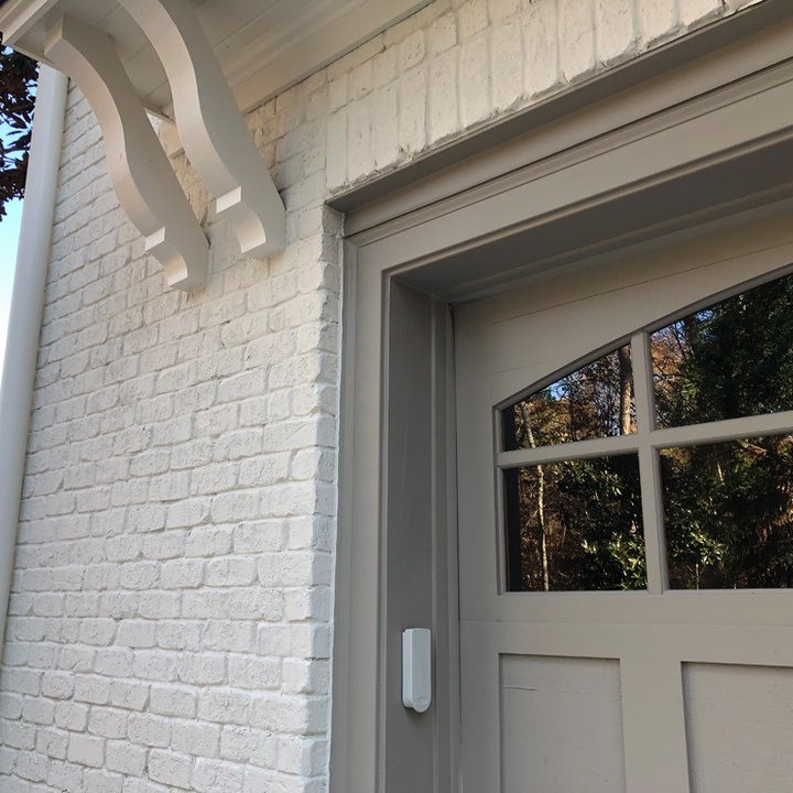 White Painted Brick Exterior Photos & Ideas Houzz