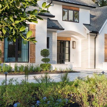 Painted Brick Transitional on the Green