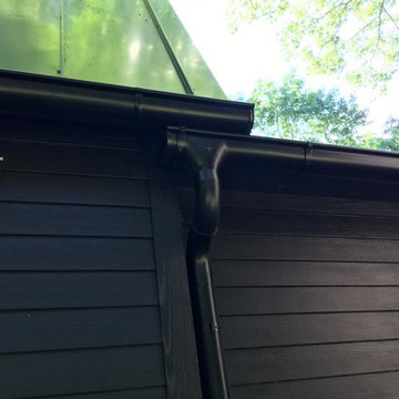 Painted Steel Gutter System