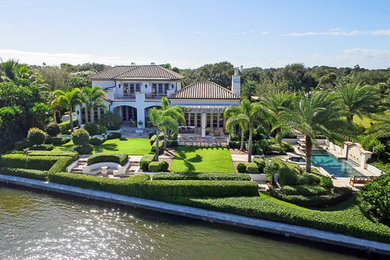 Classic house exterior.