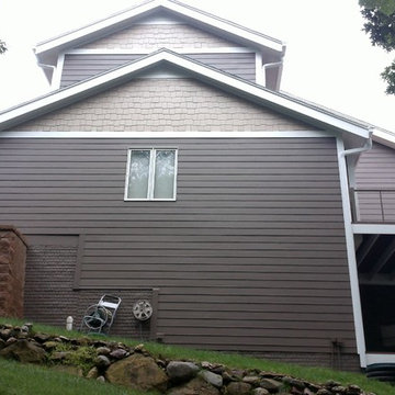 Panora Covered Porch and Siding