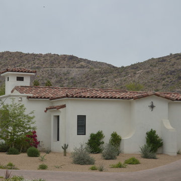 Paradise Valley new construction tile roof