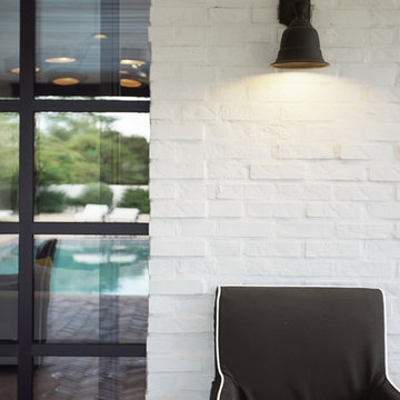 Parisian Chateau - Pool House www.hryanstudio.com