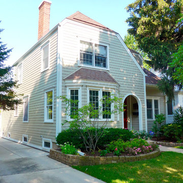 Park Ridge, IL James Hardie Siding Remodel Monterey Taupe