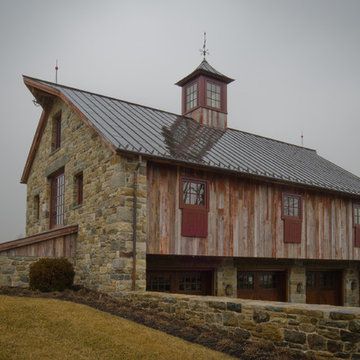 Party barn, exterior