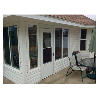 Patios, Sunrooms and Florida Rooms - Transitional - Exterior - Miami ...