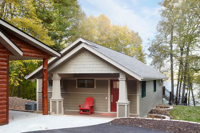 Inspiration for a small timeless exterior home remodel in Minneapolis