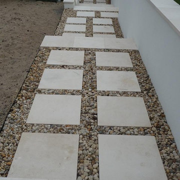 Pearl Limestone Walkway