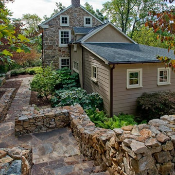 Pennsylvania Stone Buttressed Farmhouse