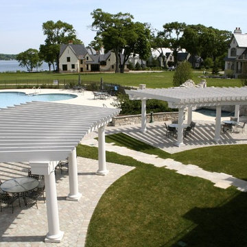 Pergola & Patio from Clubhouse Roof