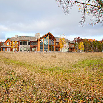 Petenwell Estate by Wisconsin Log Homes