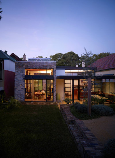 Contemporary Exterior by Sam Crawford Architects