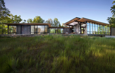 Houzz Tour: Natural Beauty in the Blue Ridge Mountains