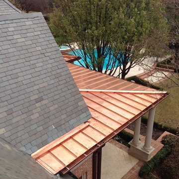 Plano, Tx Willowbend Copper & Slate Roof