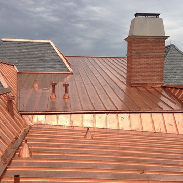 Plano, Tx Willowbend Copper & Slate Roof