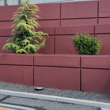 Planter Wall Coating