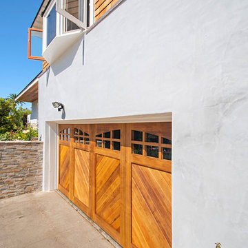 Modern Smooth Stucco Finish Exterior Remodel