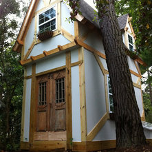 Eclectic Exterior Pointed Playhouse